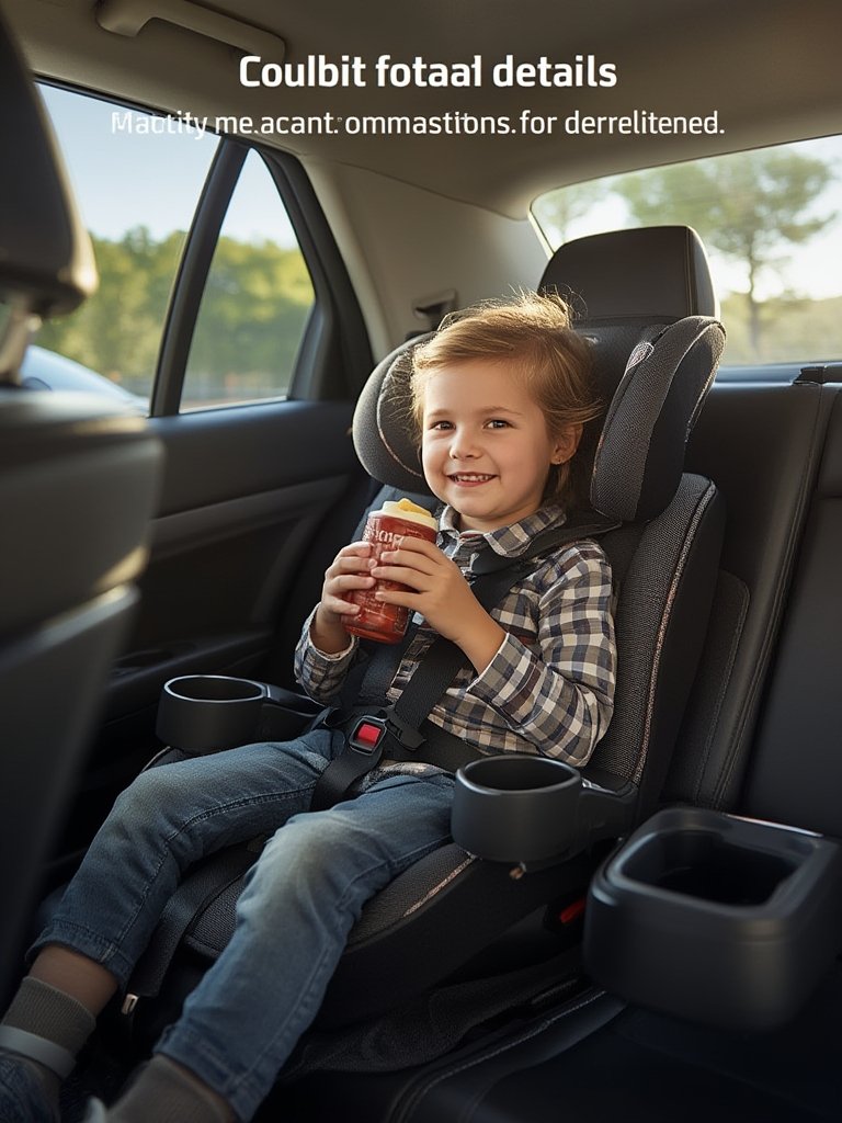 booster seat in action