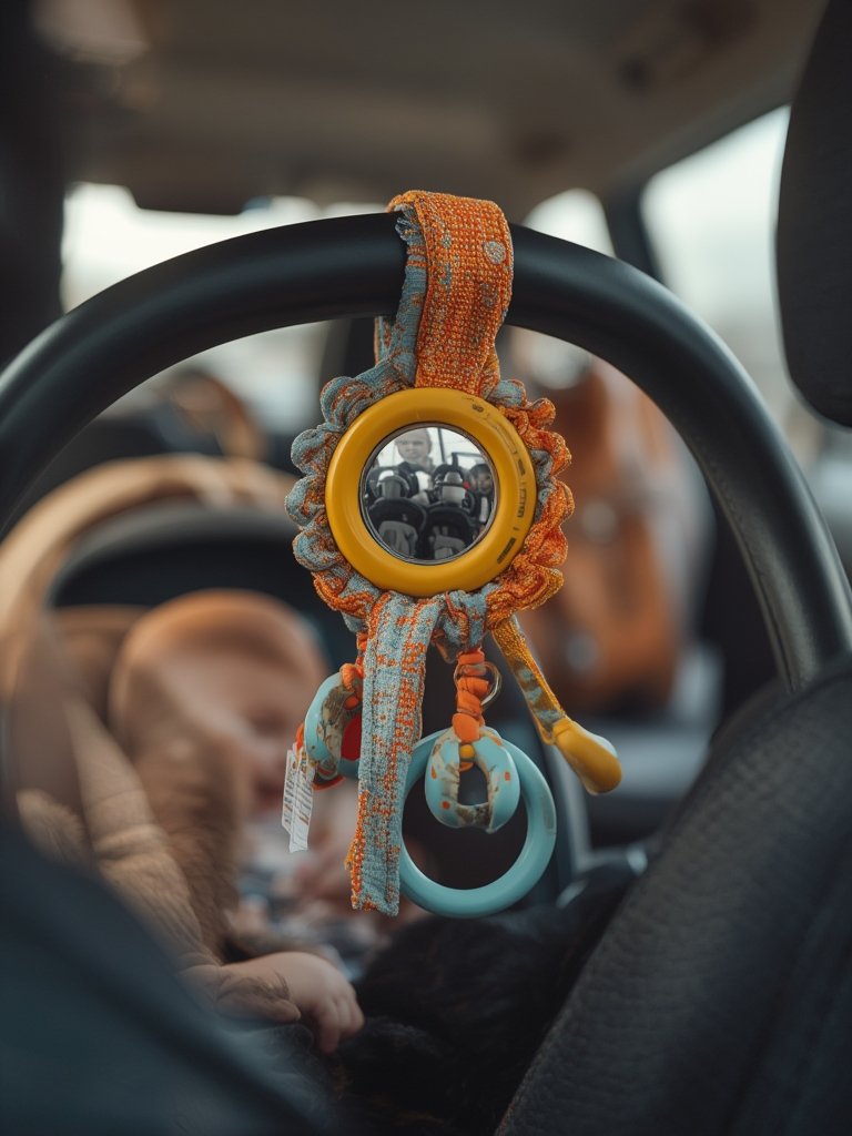 stroller toys in action