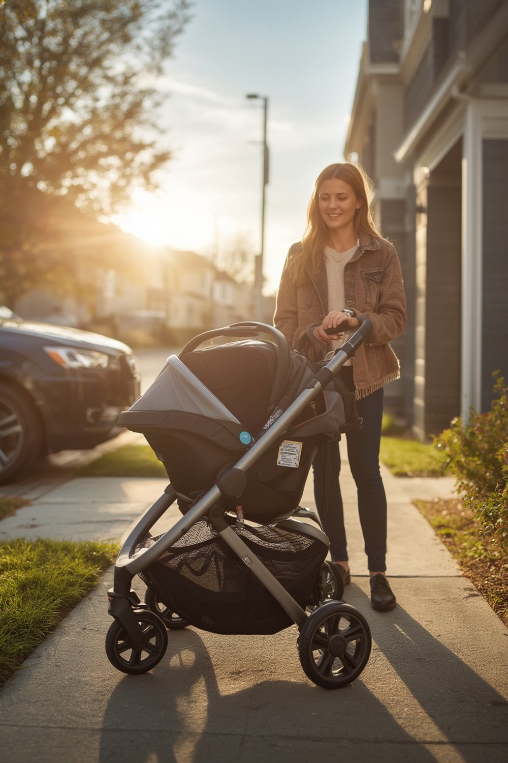 car seat product view