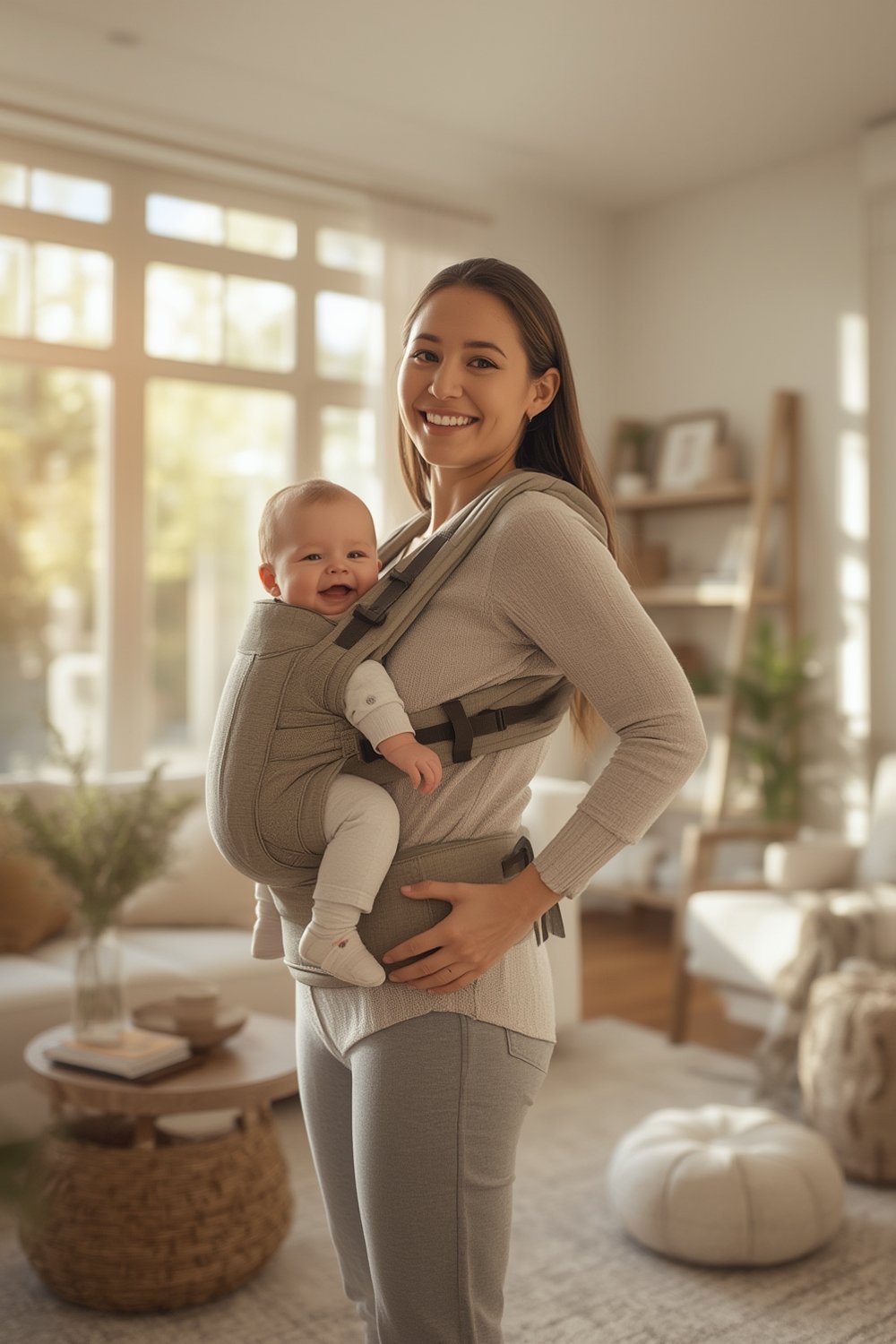 hip seat baby carrier - Illustration 1