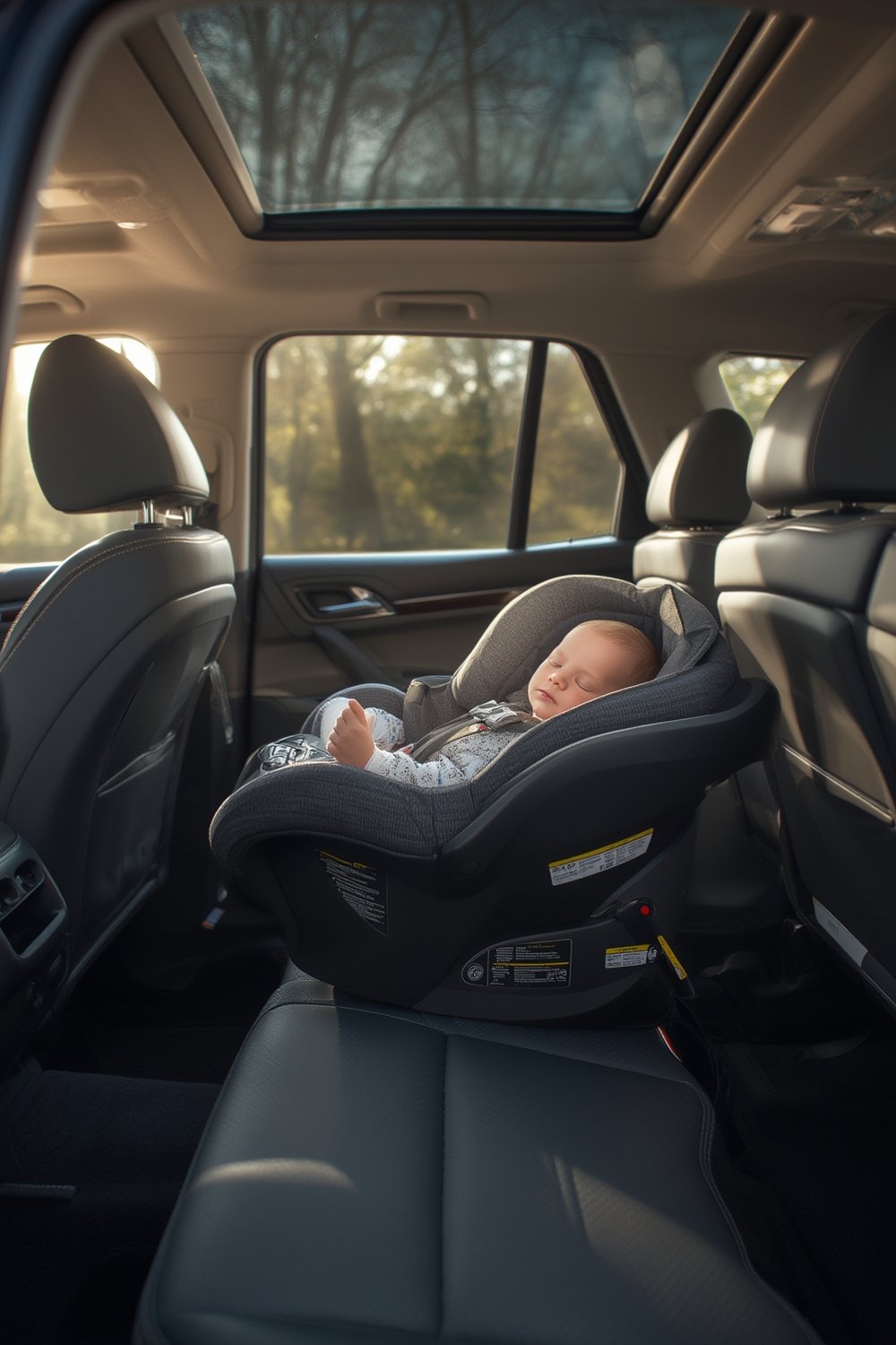 infant carseat product view