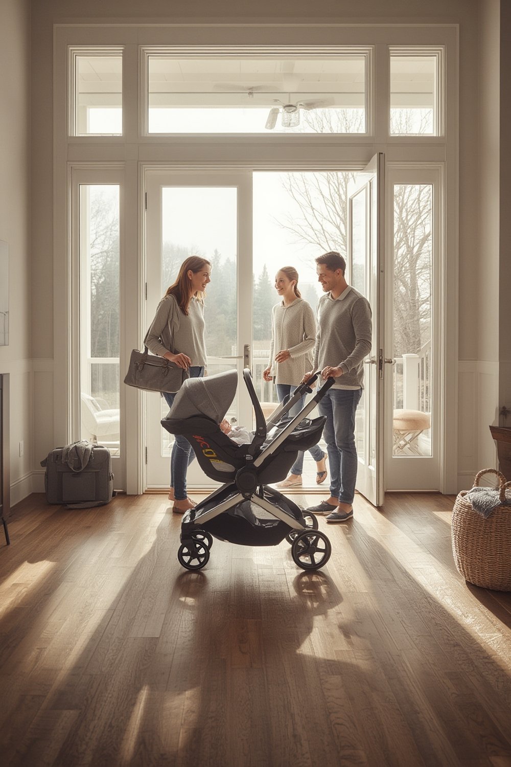 infant stroller product view