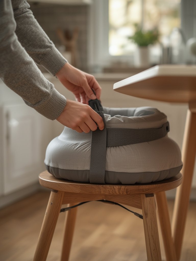 inflatable booster seat - Illustration 2