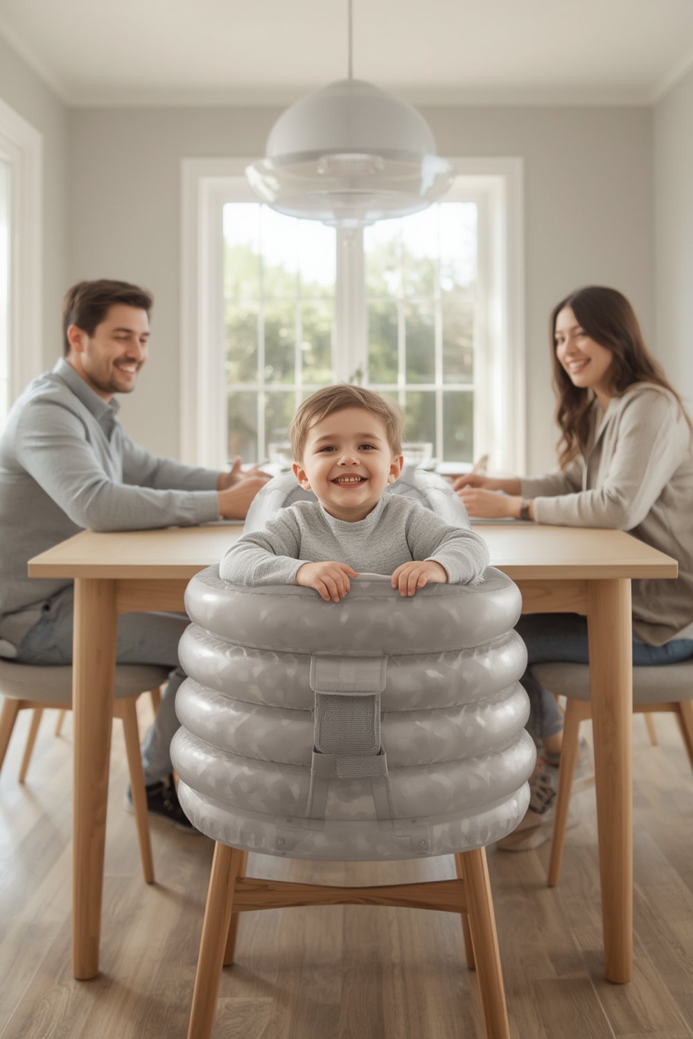 inflatable booster seat - Illustration 1