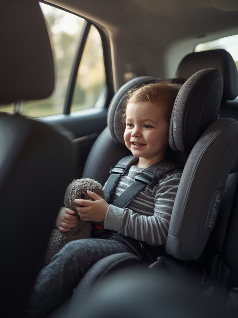 convertible carseat in action