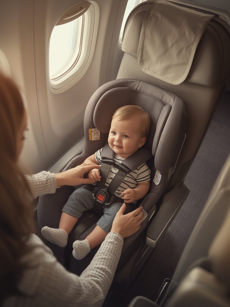 travel car seat for airplane - Illustration 2